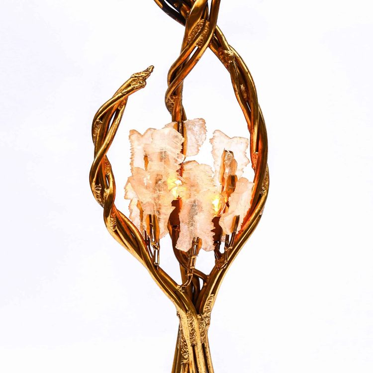 Sculptural Floor Lamp by Henri Fernandez – France, circa 1970