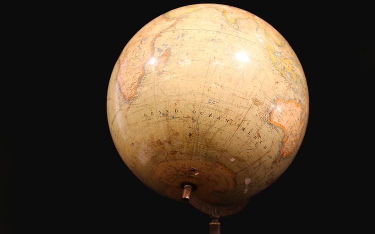 19th Century, Globe,  Lebègue & Cie, Paris