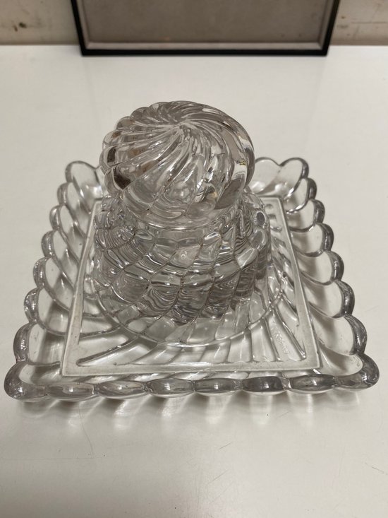 TINTENFASS AUS BACCARAT-KRISTALL
