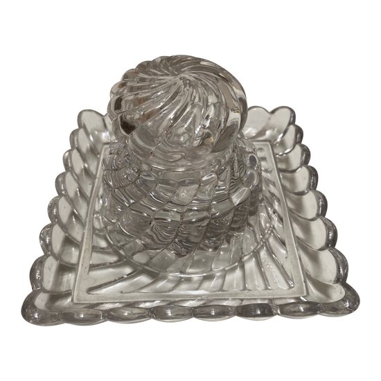 TINTENFASS AUS BACCARAT-KRISTALL