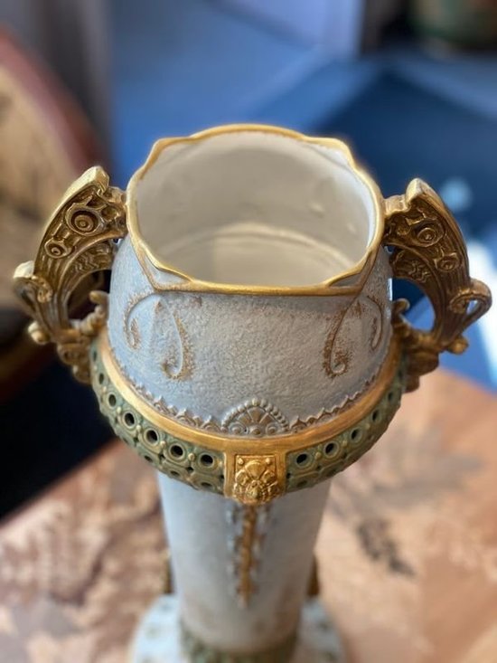 Amphora Large Art Nouveau Vase