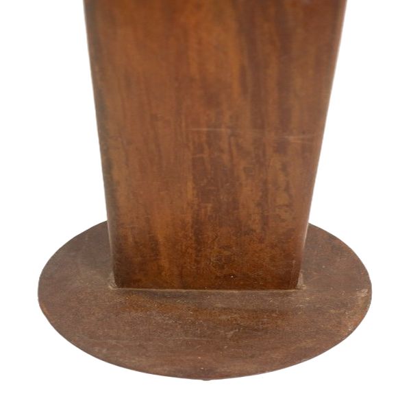 Tom Torrens. Fontaine en corten et cuivre oxydé. Années 1990. LS6709306