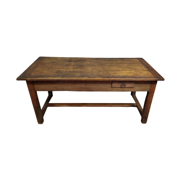 Antique solid wood table from the Louis XIV period, with authentic charm and a beautiful patina of age.