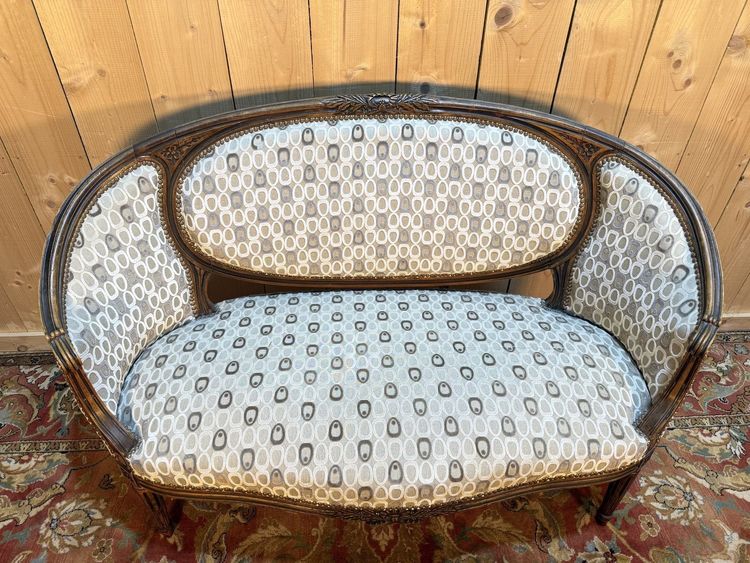 Canapé - Banquette de style Louis XVI