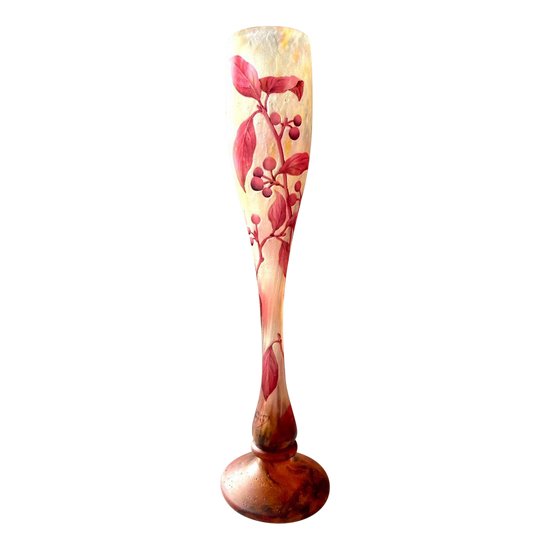 Vaso Daum Art Nouveau