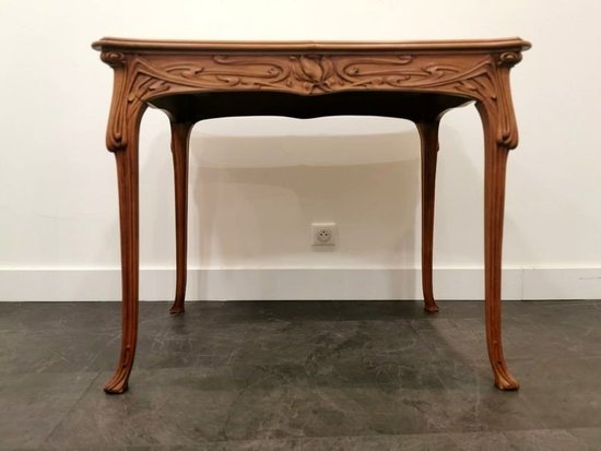 Edouard Colonna table Art Nouveau "Aux Iris"