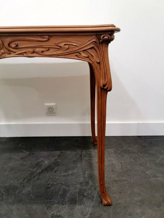 Edouard Colonna table Art Nouveau "Aux Iris"