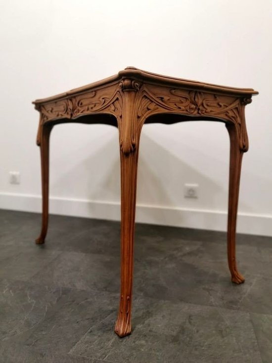 Edouard Colonna table Art Nouveau "Aux Iris"