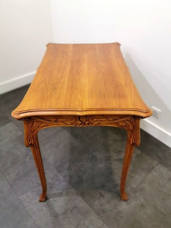 Edouard Colonna table Art Nouveau "Aux Iris"