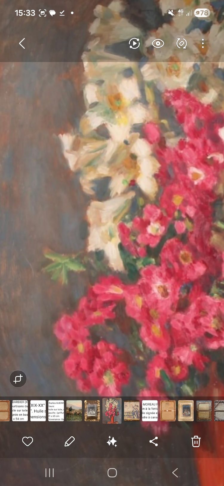 CHARLES GUERIN ( 1875-1939) les fleurs