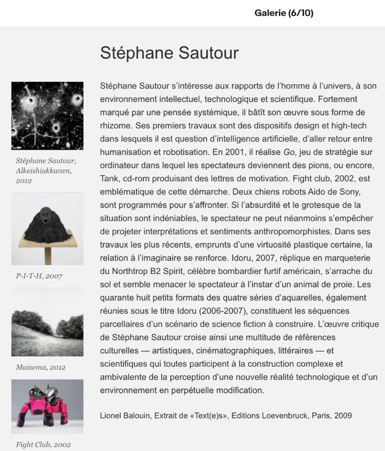 Stéphane SAUTOUR (Frankreich, 1958) Zeitgenössische abstrakte Skulptur aus Harz