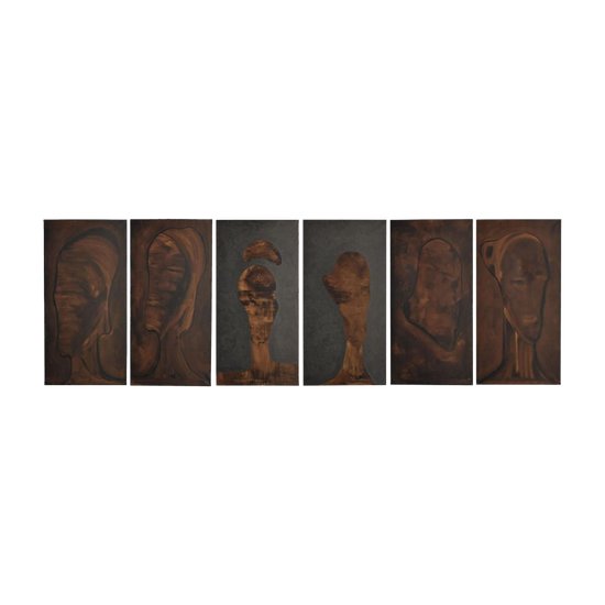 Series Of 6 Oils By Italian Artist Sebastiano Fini (1949-2003)