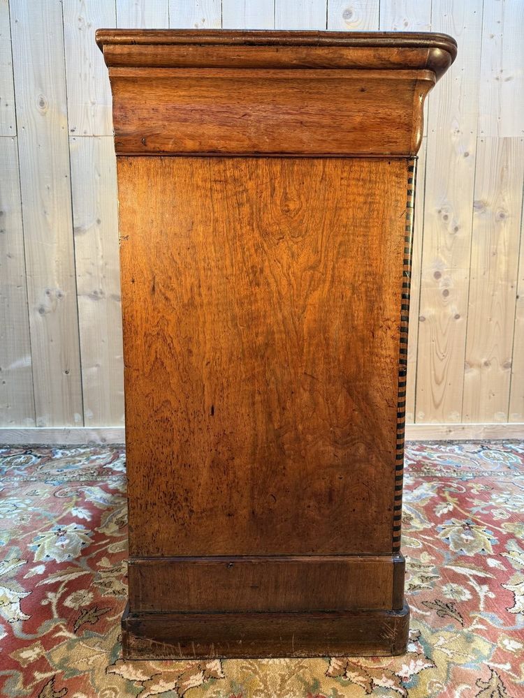 Comptoir de magasin en noyer époque Louis Philippe