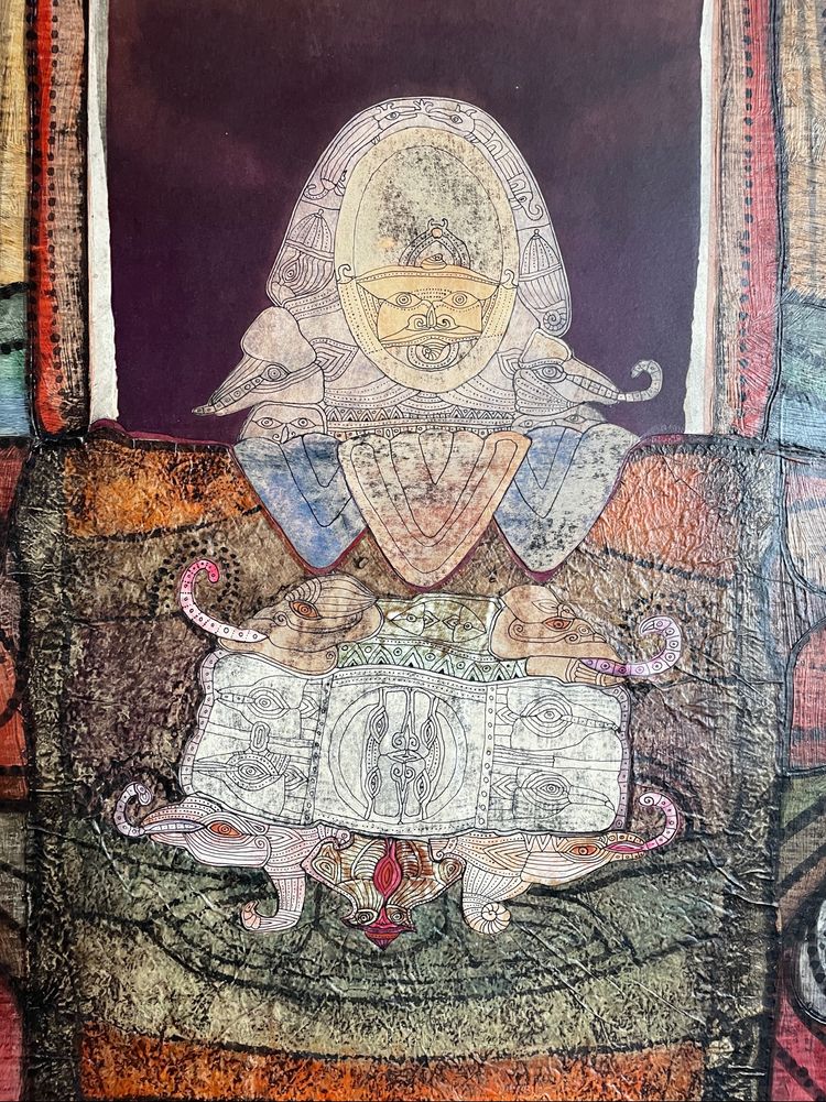 Peinture XXem - Art Singulier, Bernard Bertois-Rigal, Galerie Alphonse Chave.