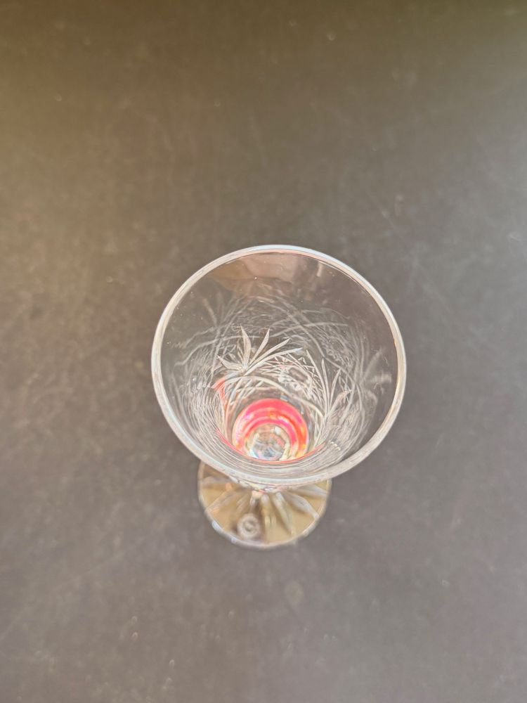 6 champagne flutes - Cristal de Lorraine