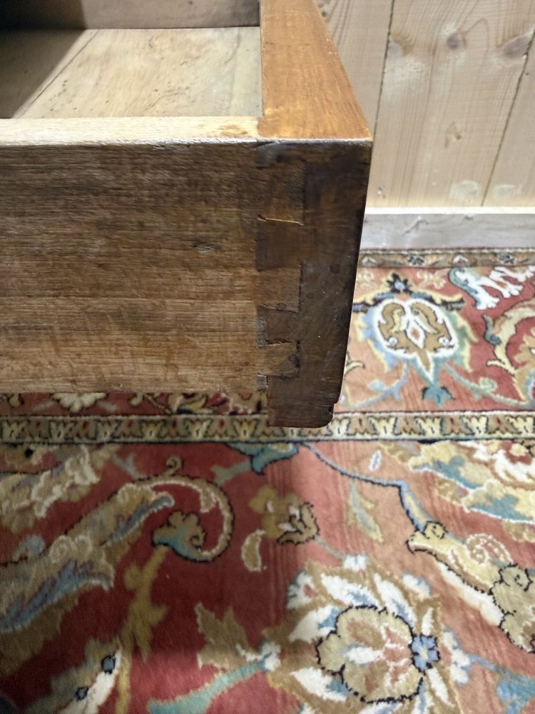 Louis XV style coffee table in cherry wood