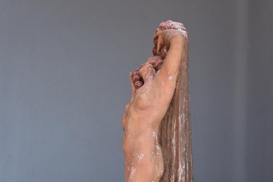 Statue De Jeune Femme  Art Nouveau Par Bernard Callie
