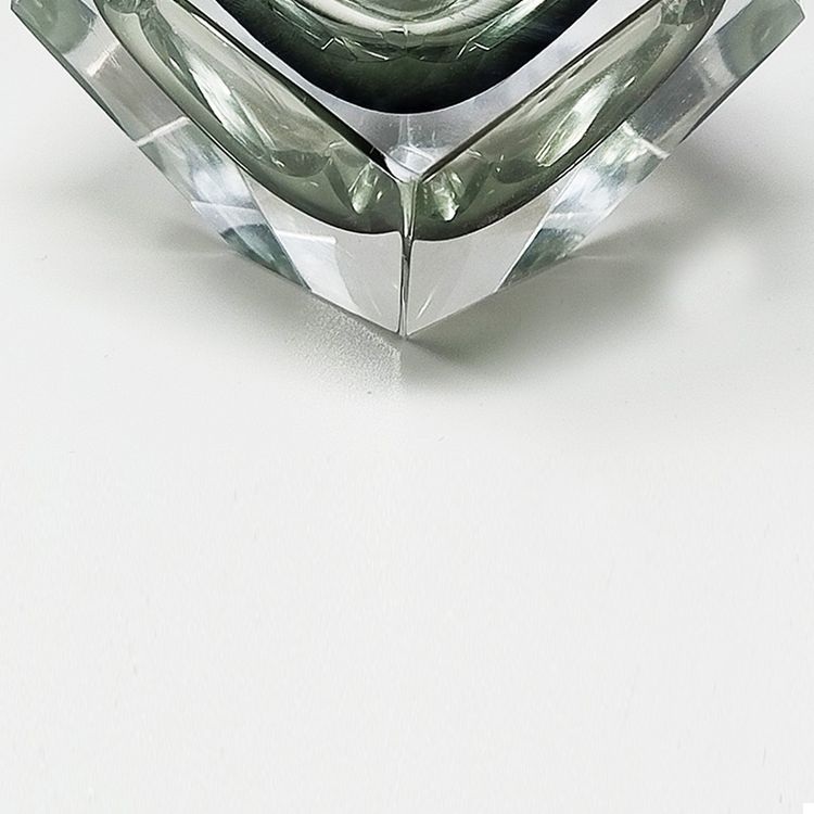 1960s Stunning Table Lighter in Murano Sommerso Glass By Flavio Poli for Seguso