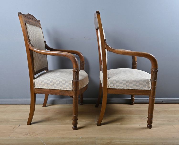 Paar Fauteuils, Epoche Empire - Anfang 19.