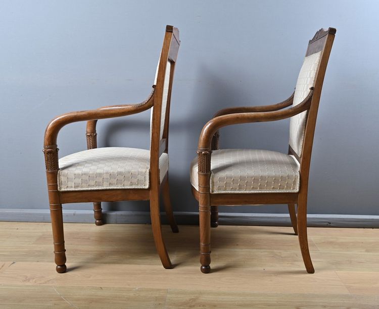 Paar Fauteuils, Epoche Empire - Anfang 19.