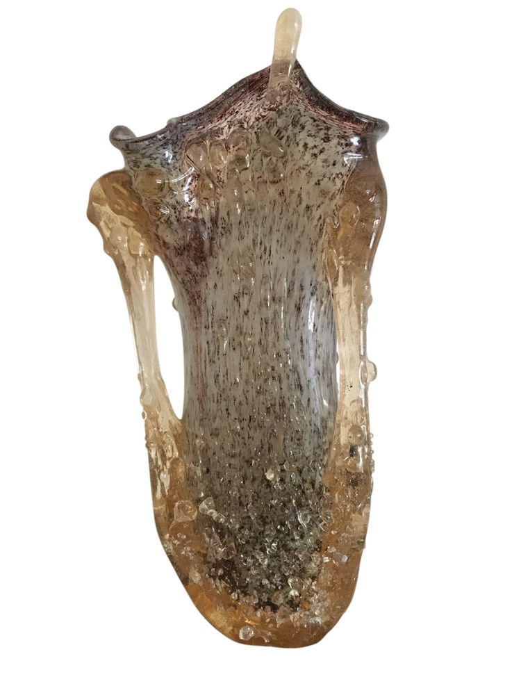 Large Murano blown glass vase