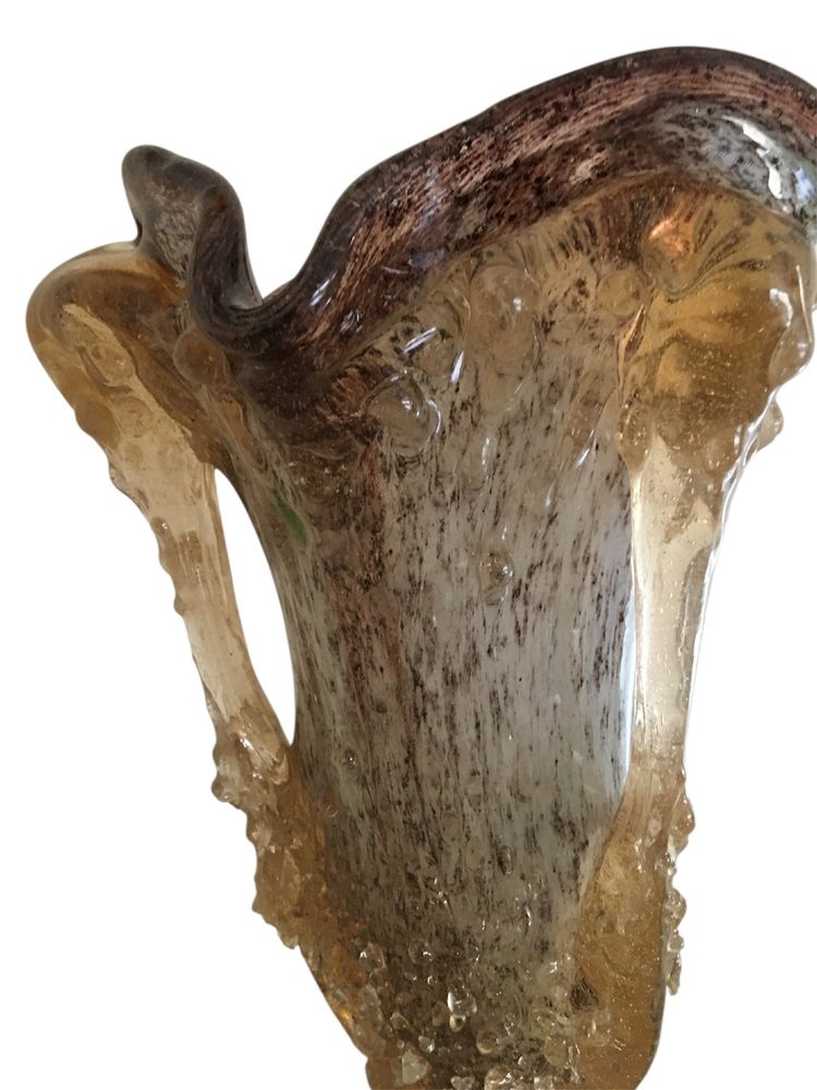 Large Murano blown glass vase