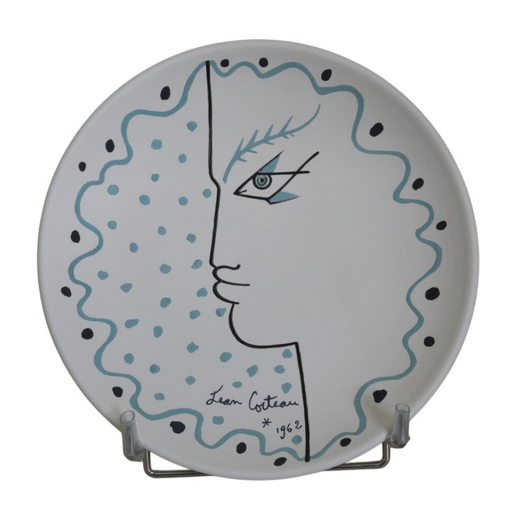 plat numeroté j cocteau