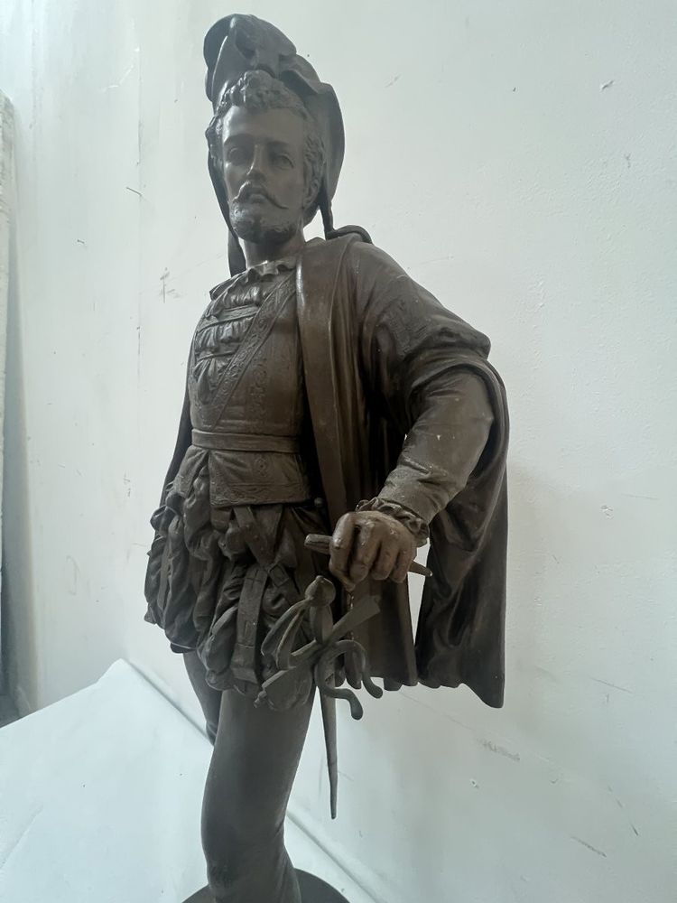 "G PILON" Gruppe aus patiniertem Regulativ XX Jahrhundert