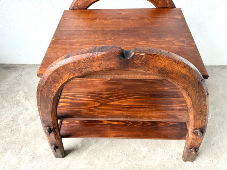 Brutalist Solid Wood Shelf