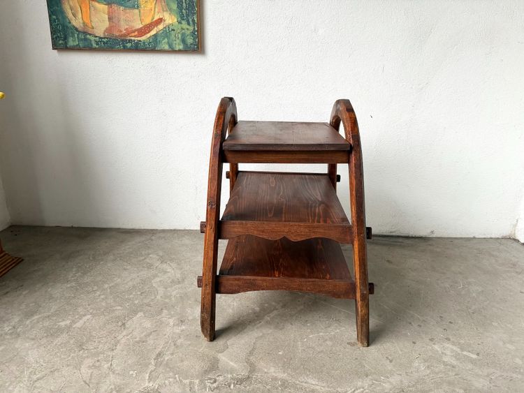 Brutalist Solid Wood Shelf
