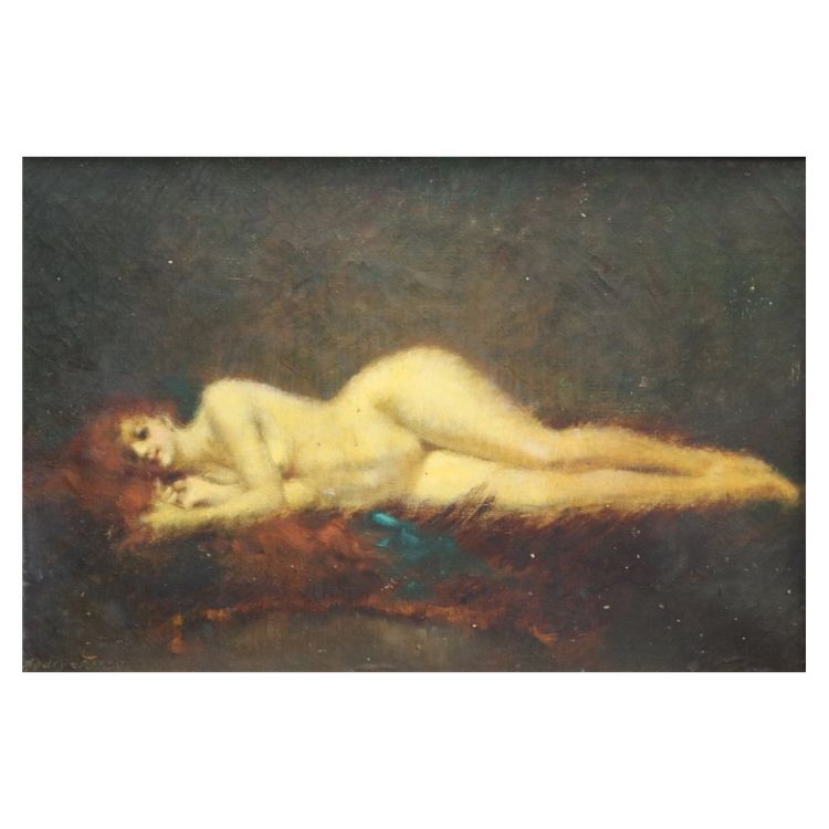 Pierre André FARCY dit ANDRY-FARCY - Jeune femme rousse nue