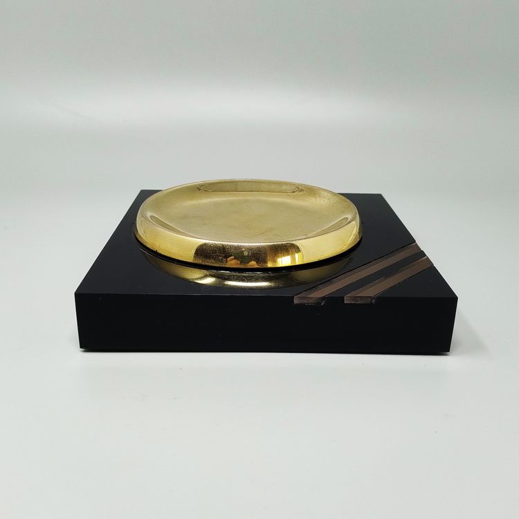 1970s Gorgeous Hollywood Regency Smoking Set. Made in Italy