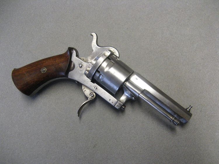 9mm Pinfire Revolver The American Guardian 1875. 