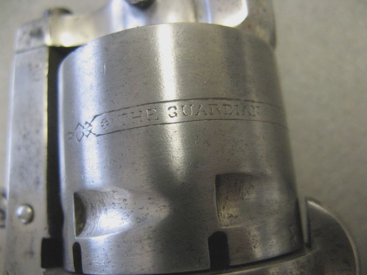 9mm Pinfire Revolver The American Guardian 1875. 
