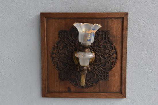             Wall lamp elephant 1900 In Bronze