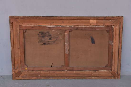             Verschneite Landschaft Ölgemälde auf Leinwand 19. Jahrhundert Von Berten Colier
