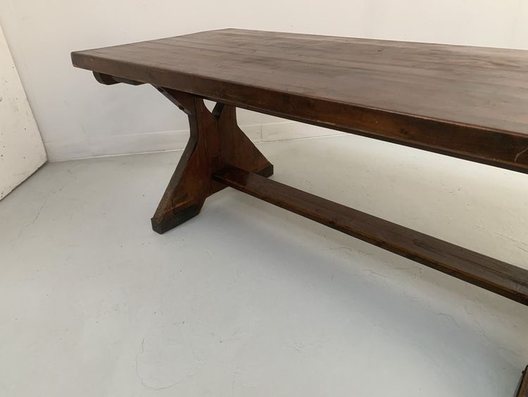 20th Century Solid Fir Monastery Table