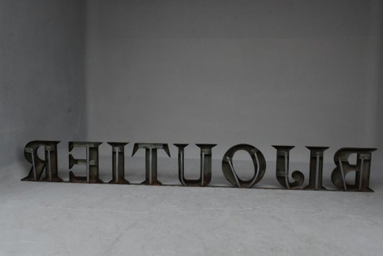             Schild für eine Juweliergeschäft-Frontseite Um 1950