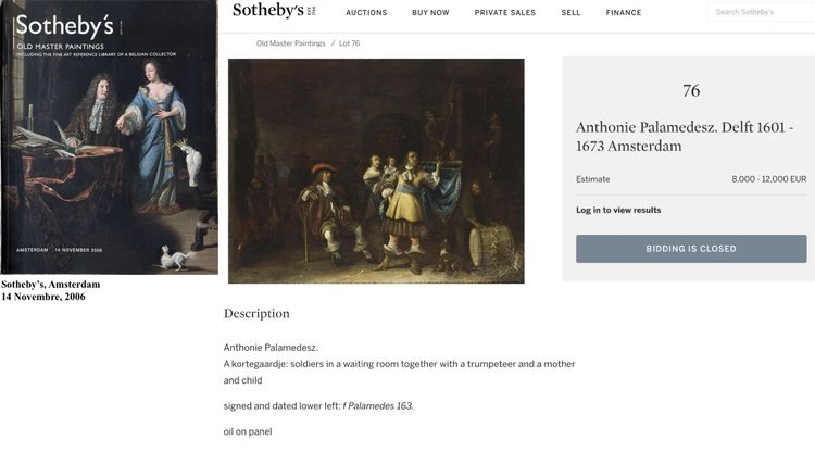 Guards With Bugler, Anthony Palamedesz (1601 - 1673) - Signed And Dated