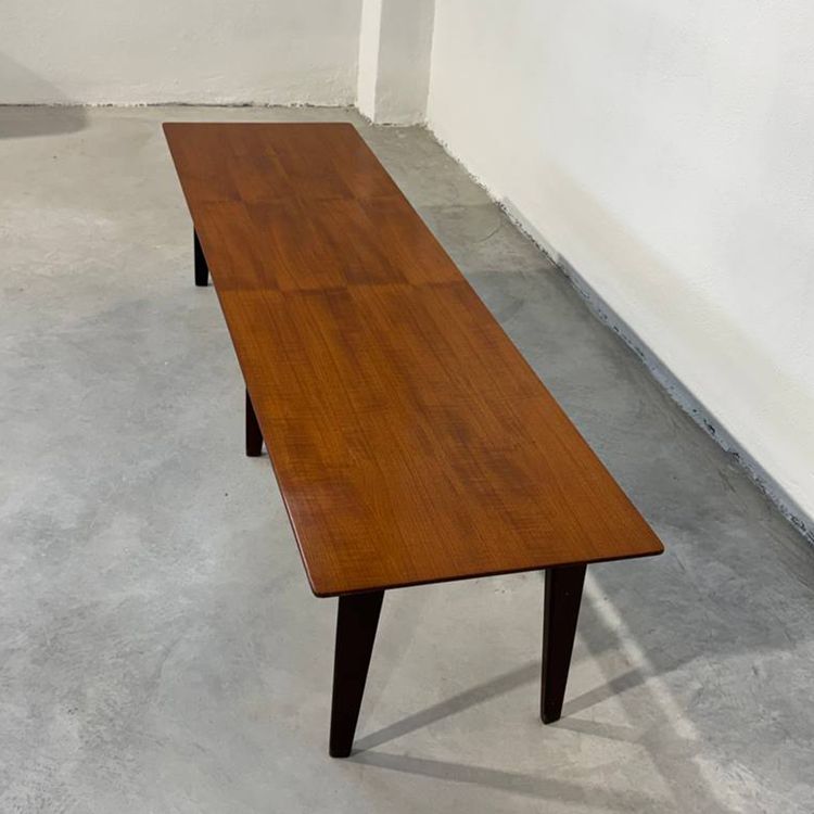 Banc en bois de Vittorio Dassi des années 1950