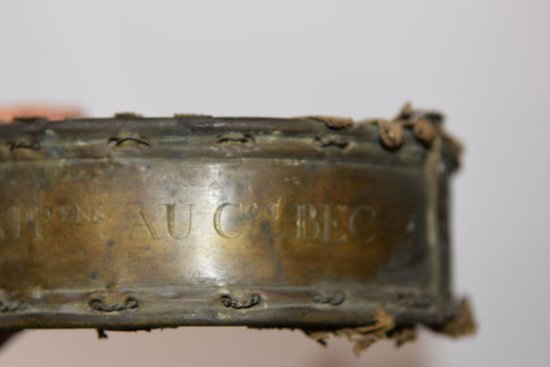             Collier De Molosse En Laiton époque XVIIIème            