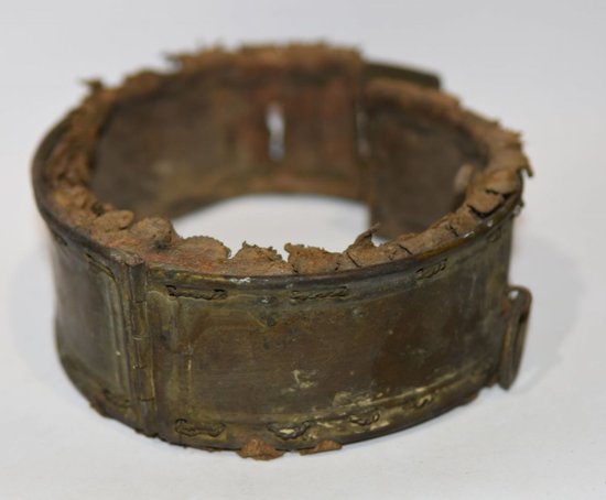             Collier De Molosse En Laiton époque XVIIIème            