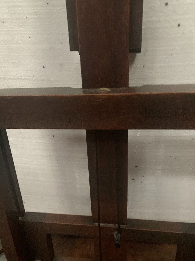 20th Century Solid Wood Rack and Pinion Easel