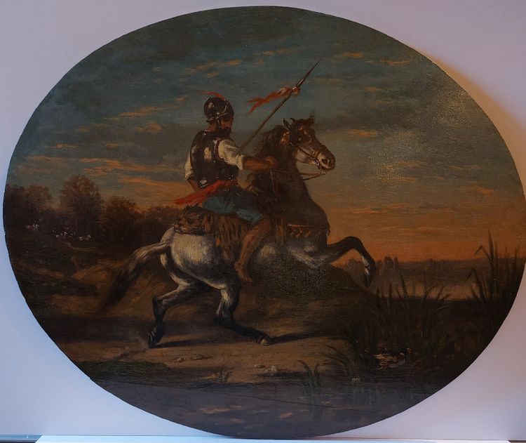 Amédée BESNUS – (1831 – 1909) – Arabischer Reiter