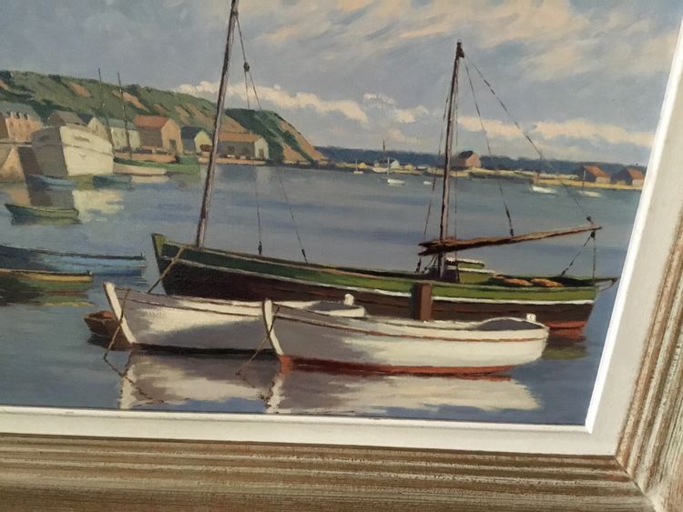 Seaside painting