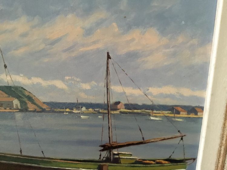 Seaside painting