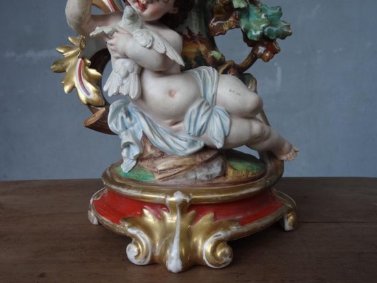 Rare porcelain vase from Paris in 1880