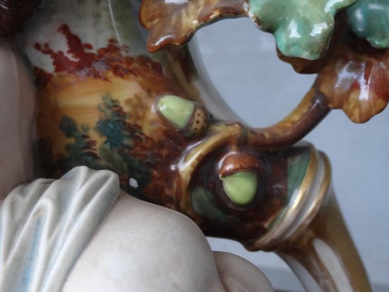 Rare porcelain vase from Paris in 1880