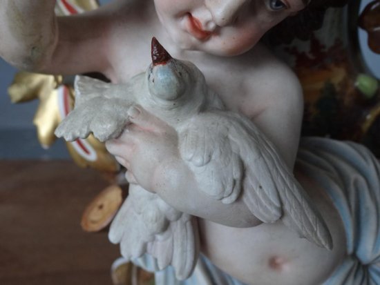 Rare porcelain vase from Paris in 1880
