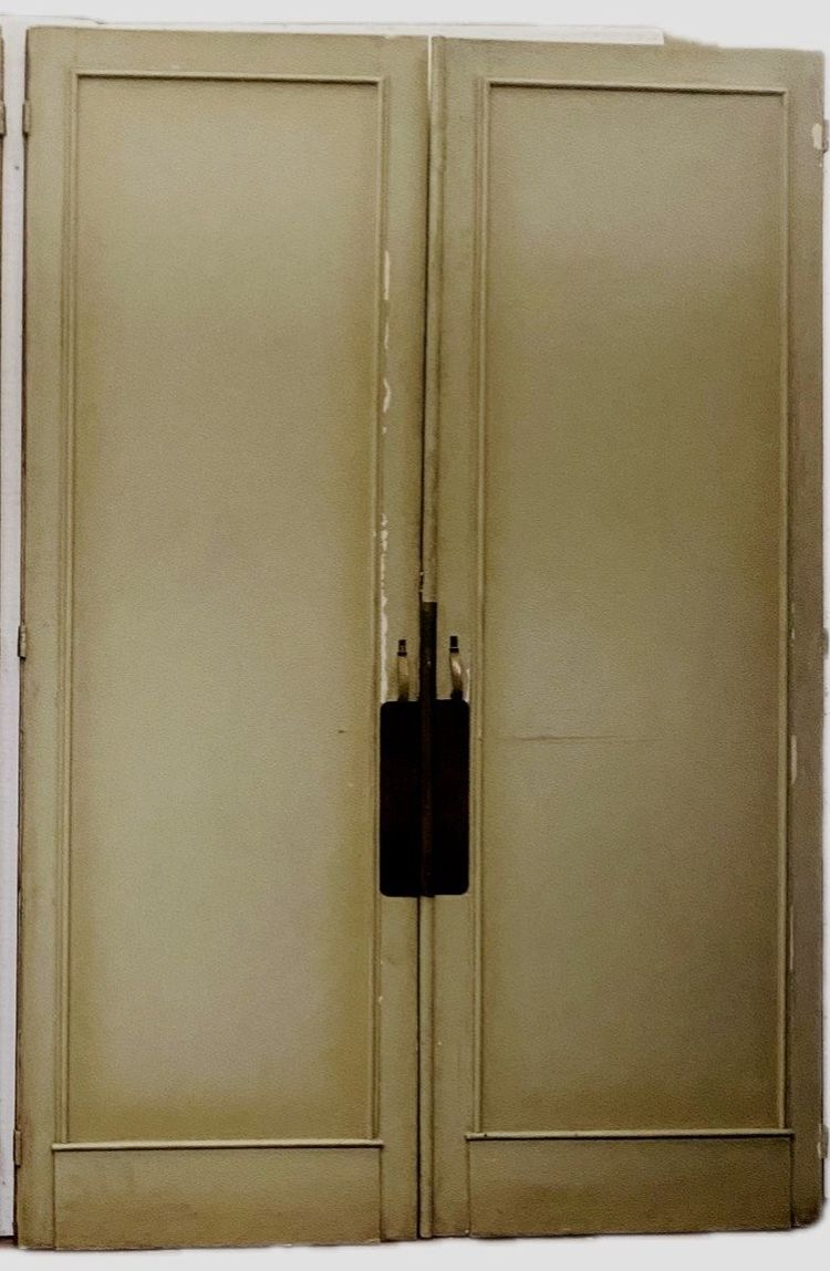 Set of Four 19th Century Solid Fir Passage Doors